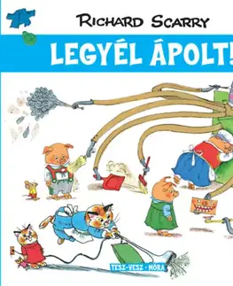 Príprava do školy, pracovné zošity Tesz-Vesz város - Legyél ápolt! - Richard Scarry