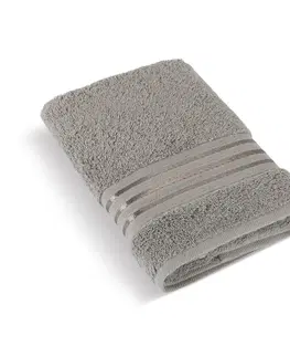 Uteráky Bellatex Froté uterák kolekcia Linie tmavosivá, 50 x 100 cm, 50 x 100 cm