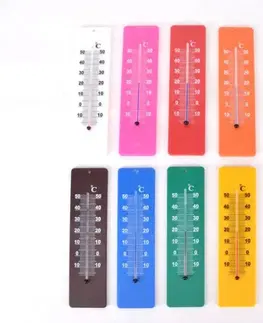 Kuchynské teplomery Teplomer izbový UH 22,5 cm závesný mix farieb WW