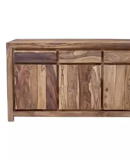 Komody Komoda Tara 140x90x45 indický masív palisander