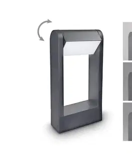 LED osvetlenie BRILAGI - LED Vonkajšia lampa CROTONE LED/7W/230V antracit IP54 30 cm WO-HR60441-2-300-OEM-ANT