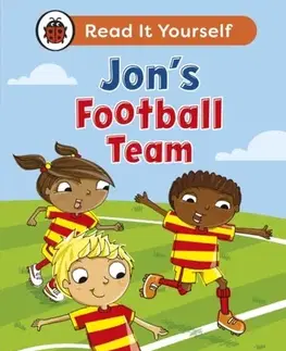Príprava do školy, pracovné zošity Jon's Football Team: Read It Yourself - Level 1 Early Reader - Ladybird