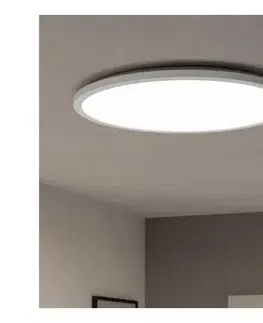 Svietidlá Eglo 901448 -LED Kúpeľňové stropné svietidlo ROVITO 16,8W/230V pr.50cm IP44 biela 901448