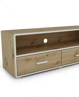 Všetky produkty TV stolík capannoli 120 2s dub artisan/biela