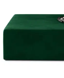Taburetky NABBI Kalava taburetka tmavozelená
