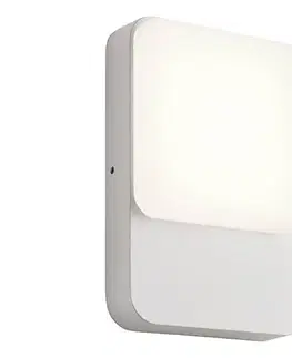 LED osvetlenie Redo 90128 - LED Vonkajšie nástenné svietidlo COLIN LED/9W/230V 4000K IP54 biela 90128