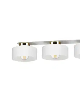 Svietidlá Keter Lighting Stropné svietidlo IGNIA 3xE27/60W/230V biela/zlatá 3400