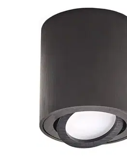 Svietidlá  Bodové svietidlo OH36 1xGU10/35W/230V 8,4 cm čierna KPOH36CZ