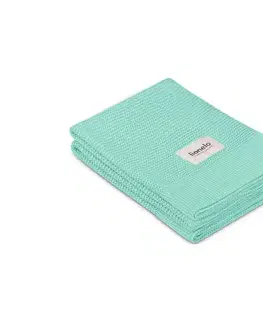 Deky Lionelo - Bambusová deka BAMBOO BLANKET 75x100 cm Mintová zelená 5903771707091