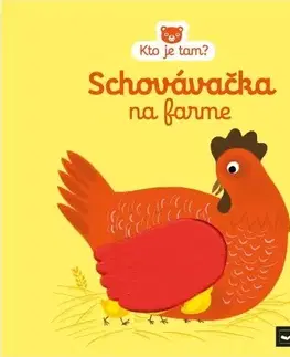 Leporelá, krabičky, puzzle knihy Schovávačka na farme - Aurélie Guillerey