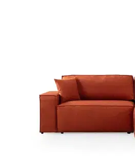 Pohovky a gauče Rohová rozkladacia pohovka Pırlo Corner Right - Orange