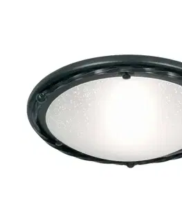 Svietidlá Elstead PB-F-B-BLACK - Stropné svietidlo PEMBROKE 1xE27/60W/230V čierna PB-F-B-BLACK