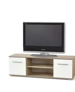 TV stolíky Televizní stolek LIMA RTV-1 dub sonoma Halmar