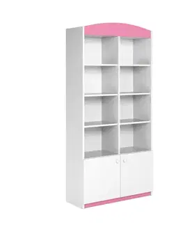Regály Regál dvojitý Babydreams ružový