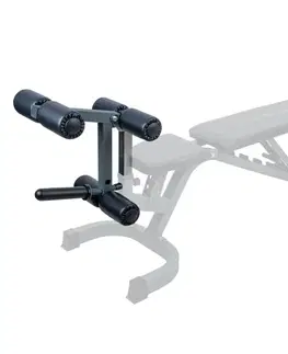 Posilňovacie lavice Príslušenstvo k lavici Profi Sit Up Bench - predkopávanie/zakopávanie