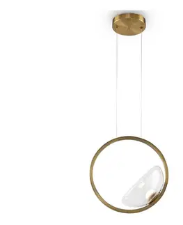 Svietidlá Maytoni MOD327PL-L5BS3K - LED Luster na lanku LUNARE LED/5W/230V zlatá MOD327PL-L5BS3K