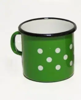 Hrnčeky a šálky Kinekus Hrnček smaltovaný na čaj, kávu, 350 ml, dekor bodky