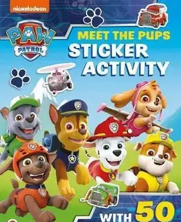 Nalepovačky, vystrihovačky, skladačky Paw Patrol Meet The Pups Sticker Activity