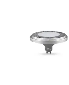 Žiarovky LED Žiarovka ECOLINE AR111 GU10/12W/230V 3000K 120° strieborná - BRILAGI ZD-E31212-91