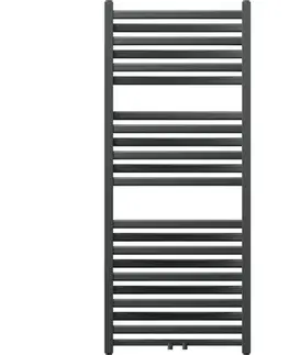 Radiátory do kúpeľne MEXEN - Zing vykurovací rebrík/radiátor 1200 x 500 mm, 513 W, antracit W128-1200-500-00-66