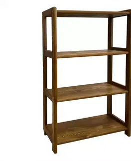Vitríny a regály do obývačky Regál Jednoduchá 1/60 Dub