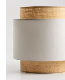 Lampy Eglo Univerzálne tienidlo KERIA priemer 40 cm béžová/biela 781086