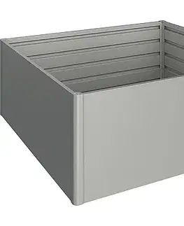 Truhlíky Biohort Zvýšený kvetináč na zeleninu BIOHORT 201,6 x 201,6 x 77 cm (šedý kremeň metalíza)