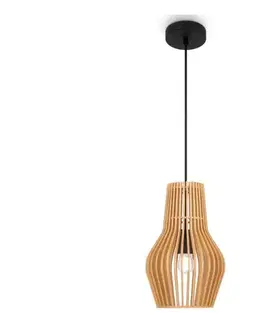 Svietidlá Maytoni MOD191PL-01W - Luster na lanku ROOTS 1xE27/40W/230V pr. 20 cm béžová MOD191PL-01W