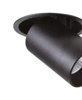 Svietidlá Ideal Lux - LED zapustené bodové svietidlo NOVA LED/12W/230V CRI 90 čierna 248189