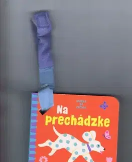 Leporelá, krabičky, puzzle knihy Na prechádzke - Knižka do kočíka