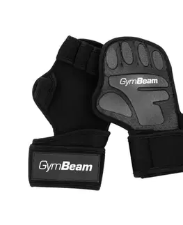 Rukavice na cvičenie GymBeam Fitness rukavice Heavy Grip Black  S/M