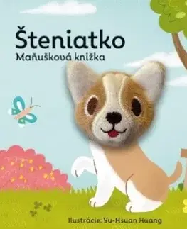 Leporelá, krabičky, puzzle knihy Maňušková knižka: Šteniatko - neuvedený,Yu-Hsuan Huang