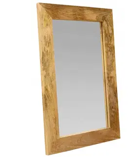 Zrkadlá Zrkadlo Gita 60x90 indický masív mango