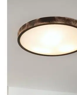 Svietidlá BRILAGI - LED stropné svietidlo CARVALHO SLIM SMOKEY LED/36W/230V dub pr. 47,5 cm LD.PD-8.3