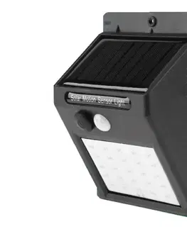 Svietidlá HÖFFTECH - LED solárne nástenné svietidlo so senzorom LED/3,7V 1200 mAh IP65 12680
