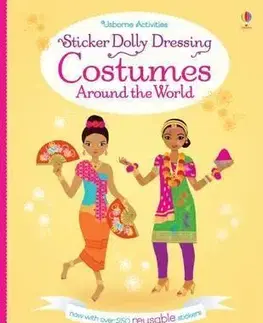 V cudzom jazyku Sticker Dolly Dressing Costumes Around the World - Emily Bone,Stella Baggott