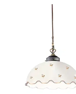 Svietidlá Kolarz 731.32.162- Luster na lanku NONNA 1xE27/75W/230V pr. 36 cm kvet. ružové zlato 731.32.162