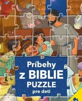 Náboženská literatúra pre deti Príbehy z Biblie - Puzzle pre deti - Gustavo Mazali,Gao Hanyu