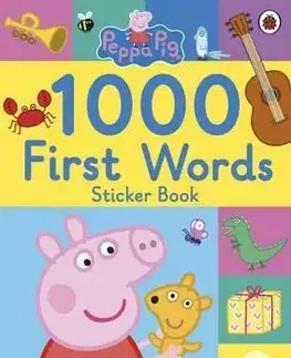 V cudzom jazyku Peppa Pig - 1000 First Words Sticker Book