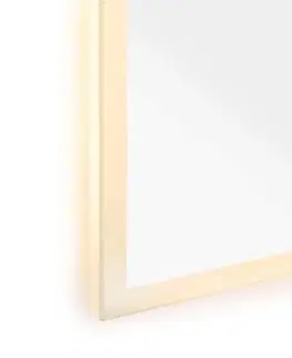 Kúpeľňový nábytok Zrkadlo so senzorom SAT Feel 60x100 cm biela SATZFEELOBLED60100 SATZFEELOBLED60100