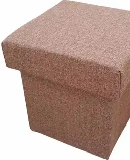 Taburetky na sedenie Taburetka štvorcová malá Lux 03