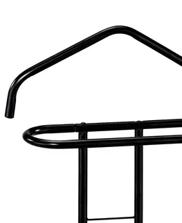 Regály a poličky Nemý sluha 81119 BK čierna mat, 108 cm