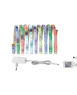LED osvetlenie Paulmann 70481 - LED RGBW/9,6W Stmievateľný pásik DIGITAL 3 m 230V + DO 4000870704813