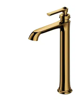 Kúpeľňové batérie OMNIRES - ARMANCE umývadlová batéria vysoká, 32 cm zlatá /GL/ AM5213GL