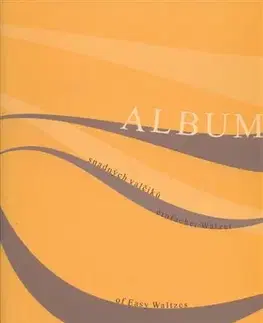 Hudba - noty, spevníky, príručky Album snadných valčíků