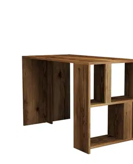 Písacie stoly Písací stôl Lima - Walnut