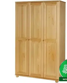 Šatníkové skrine Skriňa Merkury 120 cm borovice