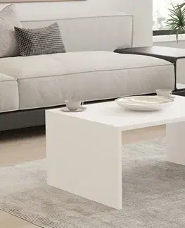 Konferenčné stolíky Konferenčný stolík Memo - White