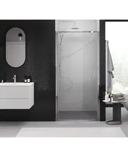 Sprchovacie kúty MEXEN - Exo sprchové dvere krídlové 65, transparent, chróm 817-065-000-01-00