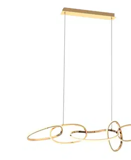 Svietidlá Zuma Line MD7361-5A-EGT - LED Luster na lanku CHOLET LED/56W/230V zlatá MD7361-5A-EGT